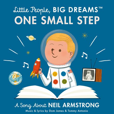 Single cover: One Small Step, a song about Neil Armstrong