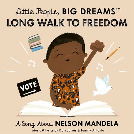 Single cover: Long Walk to Freedom, a song about Nelson Mandela